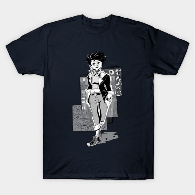 City Woman T-Shirt by Klaudiapasqui 96